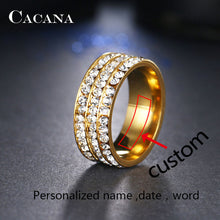 Load image into Gallery viewer, Stainless Steel Rings